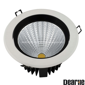 8W/20W Anti-Glare LED Ceilinglight  Beam angle 15'24'38' Die-Casting Aluminum Heatsink Ra80 AC100-260V